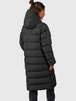 Bigsur Lange Puffer Dames Jas | Pirate Black