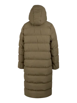 Bigsur Lange Puffer Dames Jas | Dusky Green