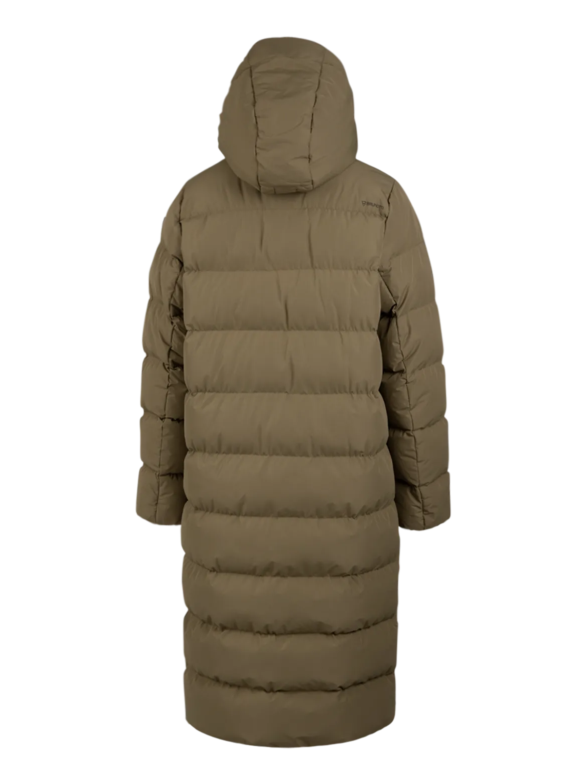 Bigsur Lange Puffer Dames Jas | Dusky Green