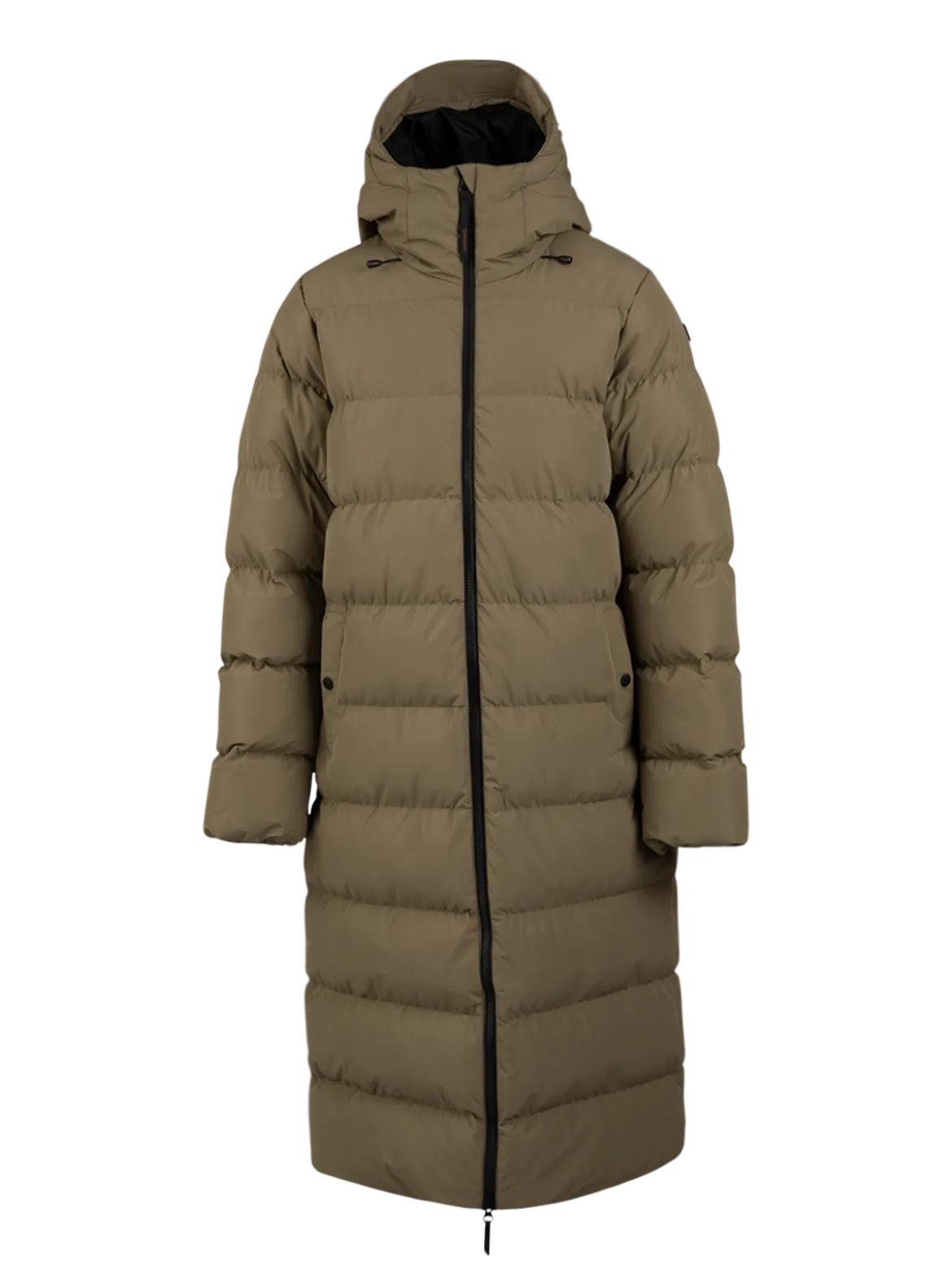 Bigsur Lange Puffer Dames Jas | Dusky Green
