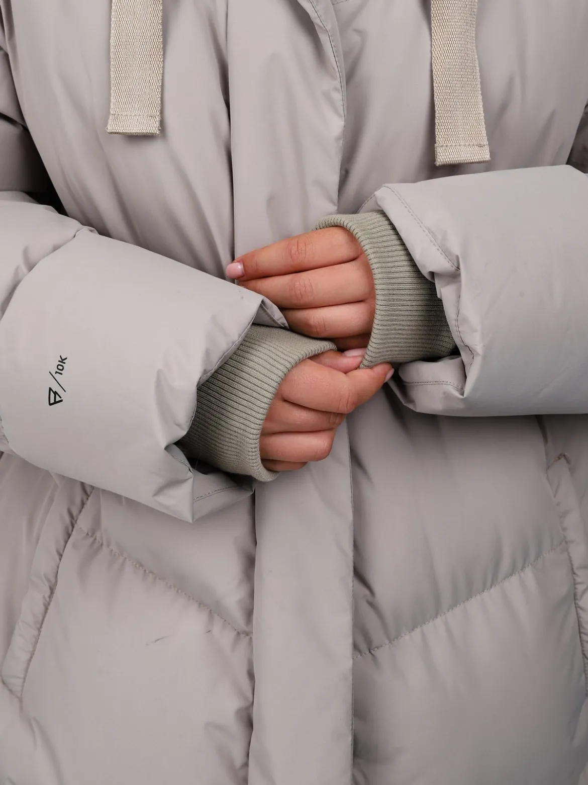 Bigsury Lange Puffer Dames Jas | Fungi