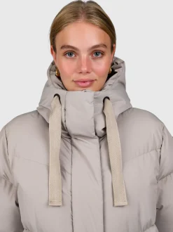 Bigsury Lange Puffer Dames Jas | Fungi