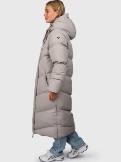 Bigsury Lange Puffer Dames Jas | Fungi