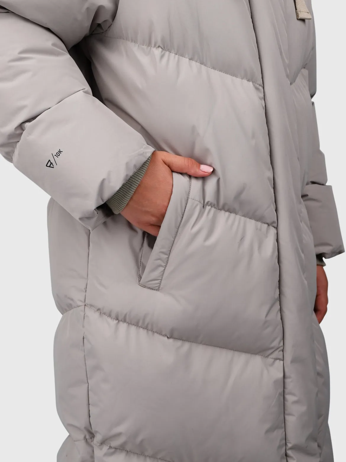 Bigsury Lange Puffer Dames Jas | Fungi