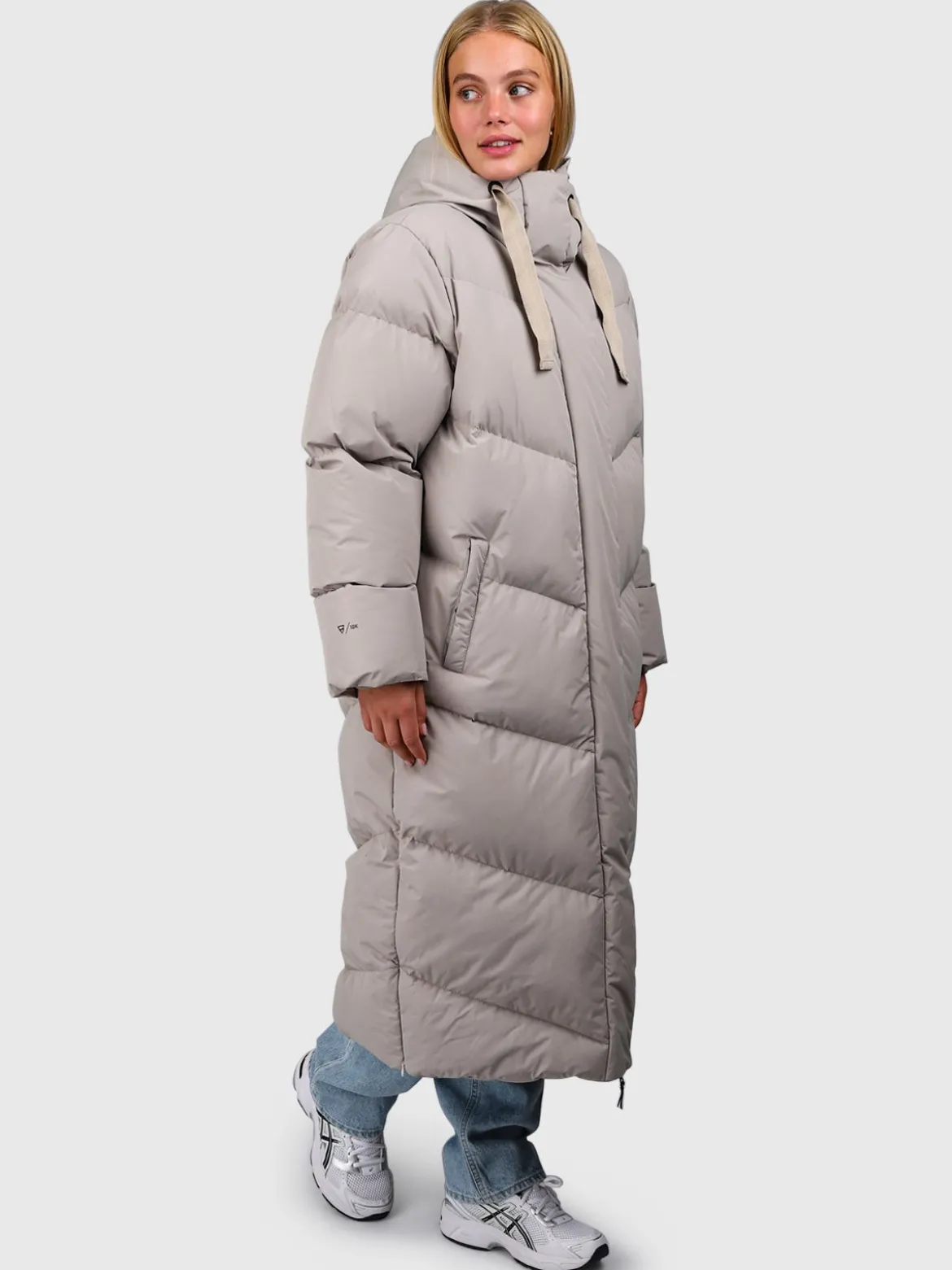 Bigsury Lange Puffer Dames Jas | Fungi