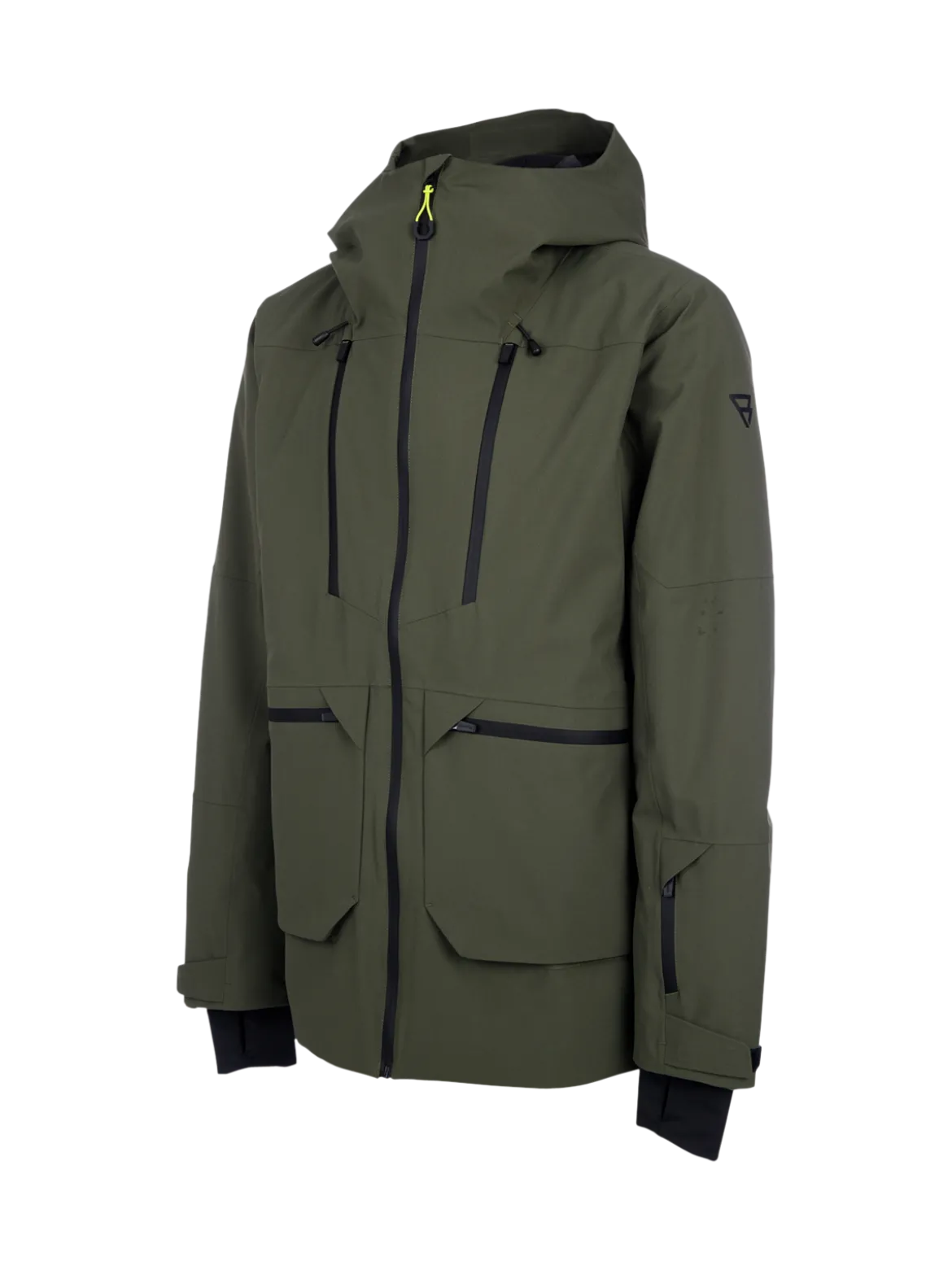 Biride Men Snow Jacket | Deep Green