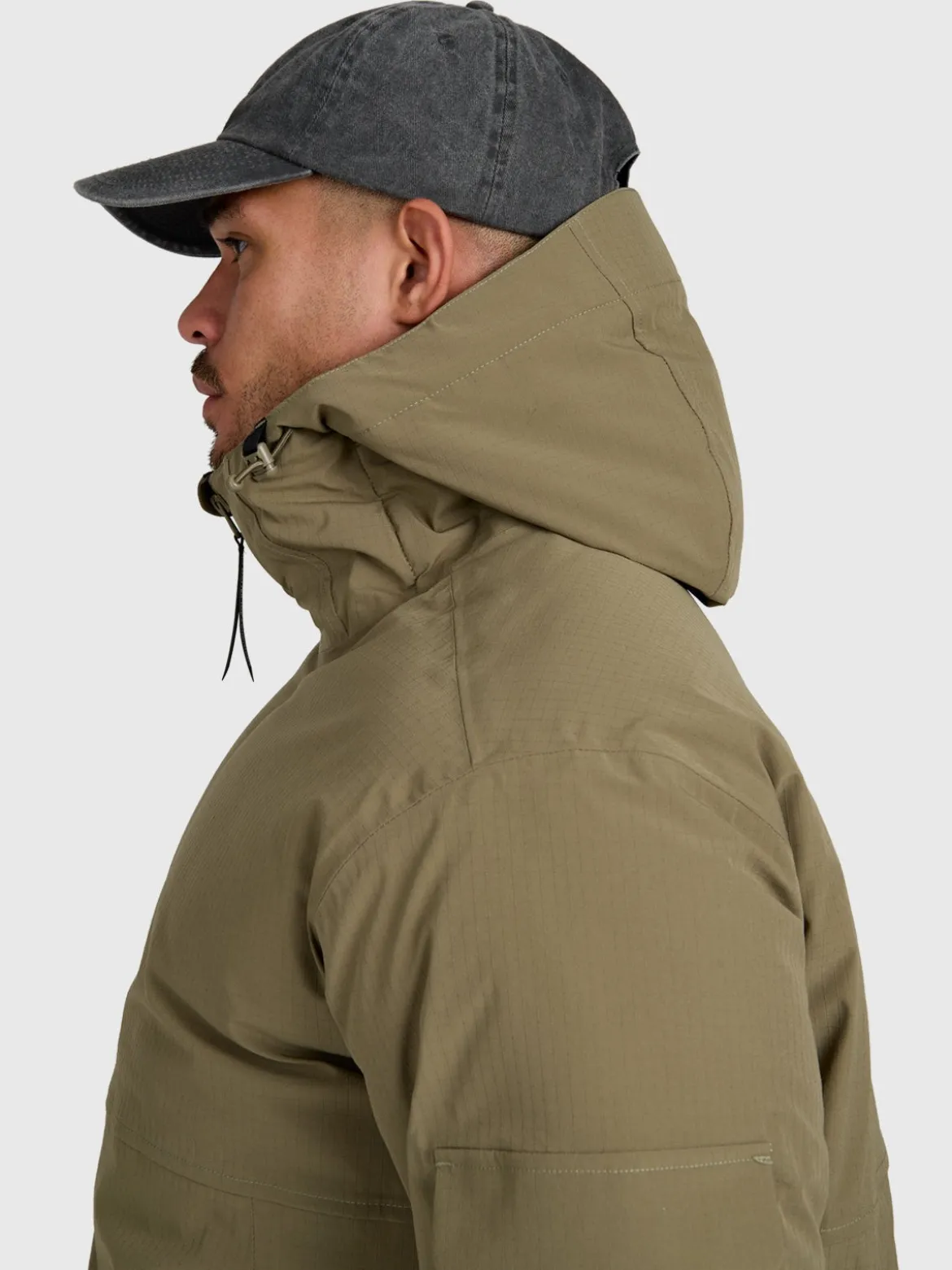 Bob Men Jacket | Dusky Green