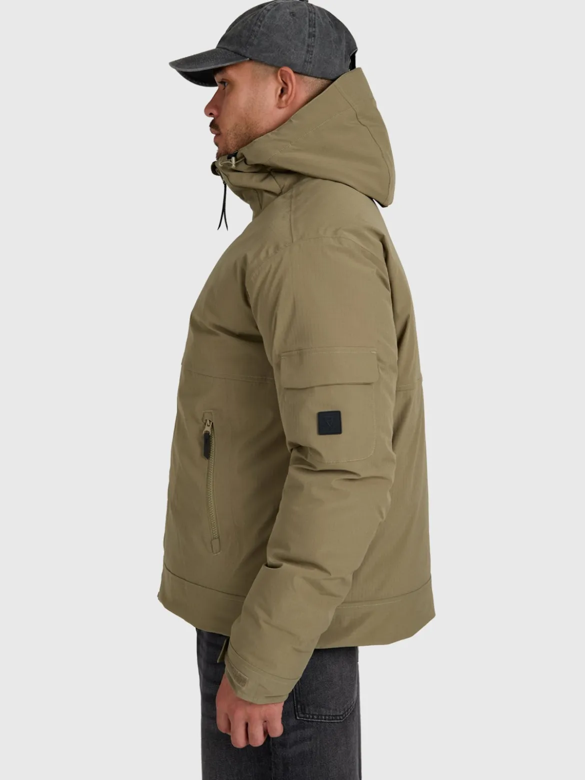 Bob Men Jacket | Dusky Green