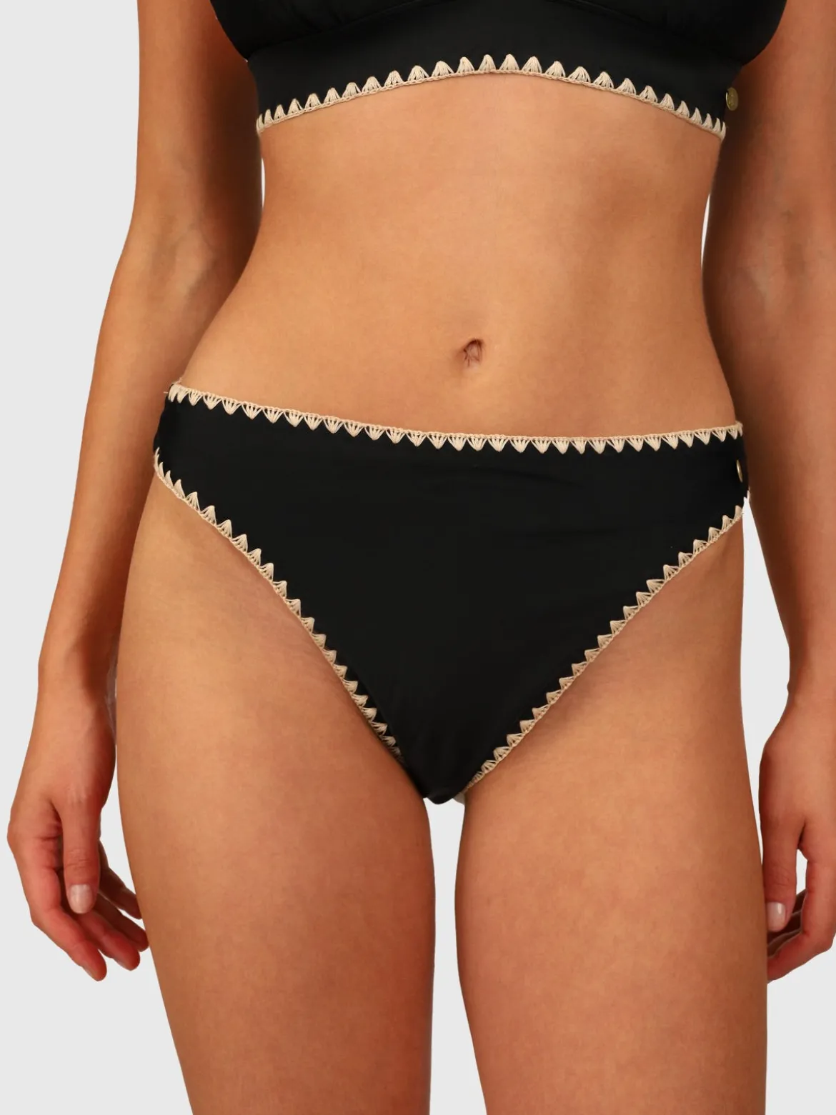 Bodhi Damen Bralette Bikini Set | Black