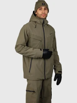 Bodish Heren Ski Jas | Dusky Green