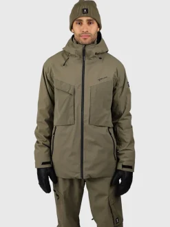 Bodish Heren Ski Jas | Dusky Green