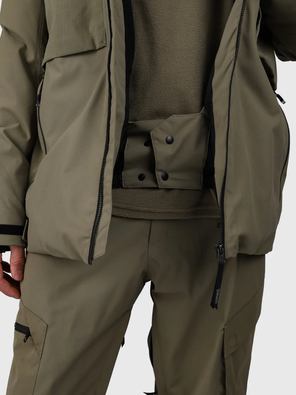 Bodish Heren Ski Jas | Dusky Green