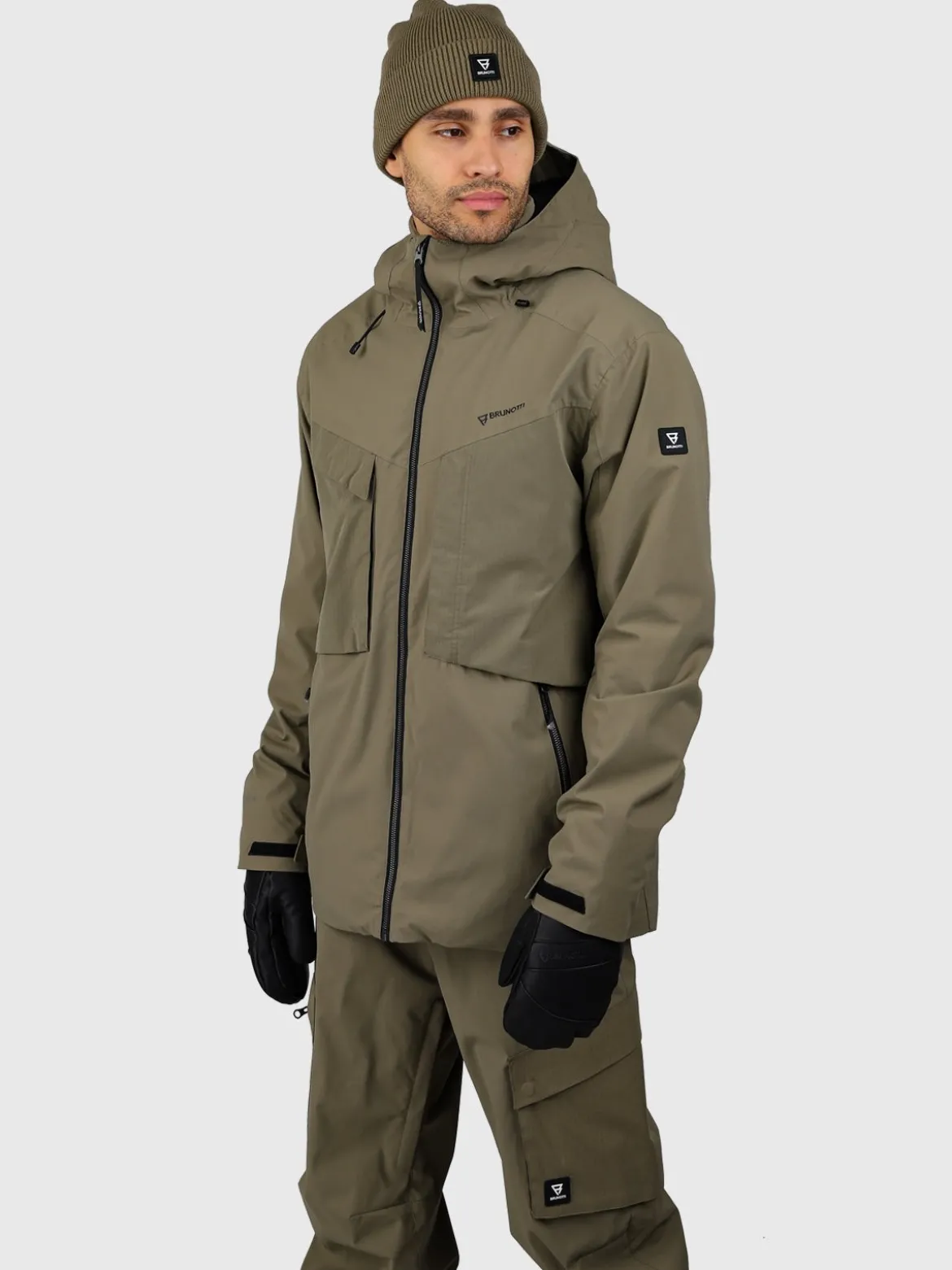 Bodish Heren Ski Jas | Dusky Green