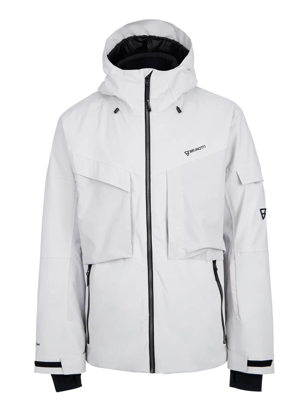 Bodish Men Snow Jacket | Soft Grey