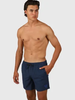 Bru-conic Heren Zwemshort | Blauw