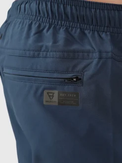 Bru-conic Heren Zwemshort | Blauw