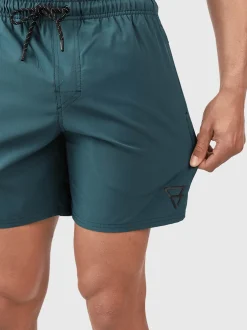 Bru-conic Heren Zwemshort | Donkergroen
