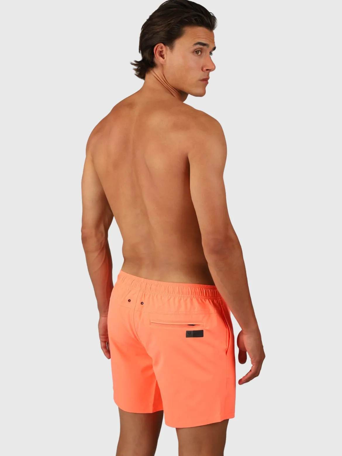 Bru-conic Heren Zwemshort | Flamingo