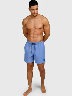 Bru-conic Heren Zwemshort | Grayblue