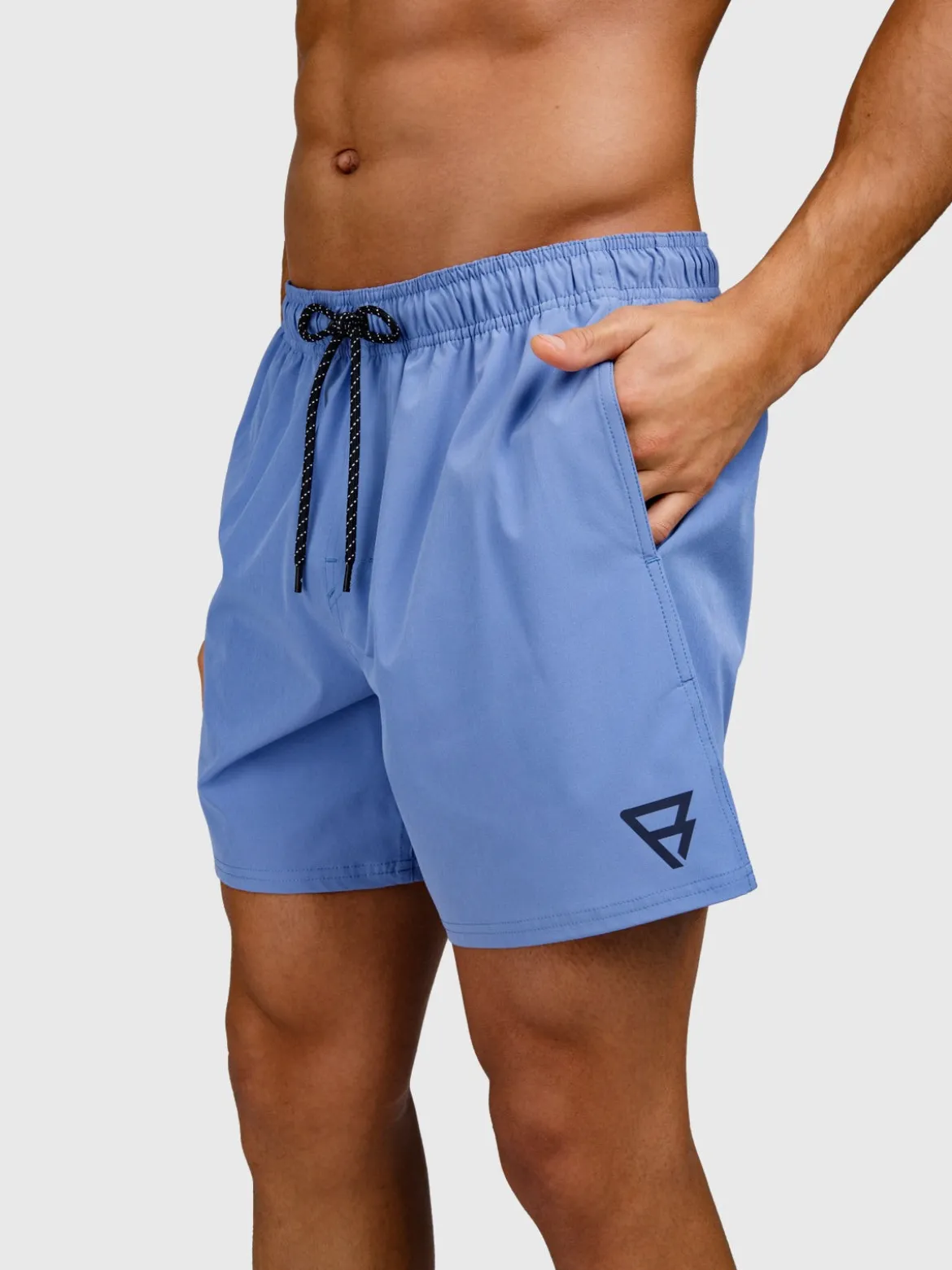 Bru-conic Heren Zwemshort | Grayblue
