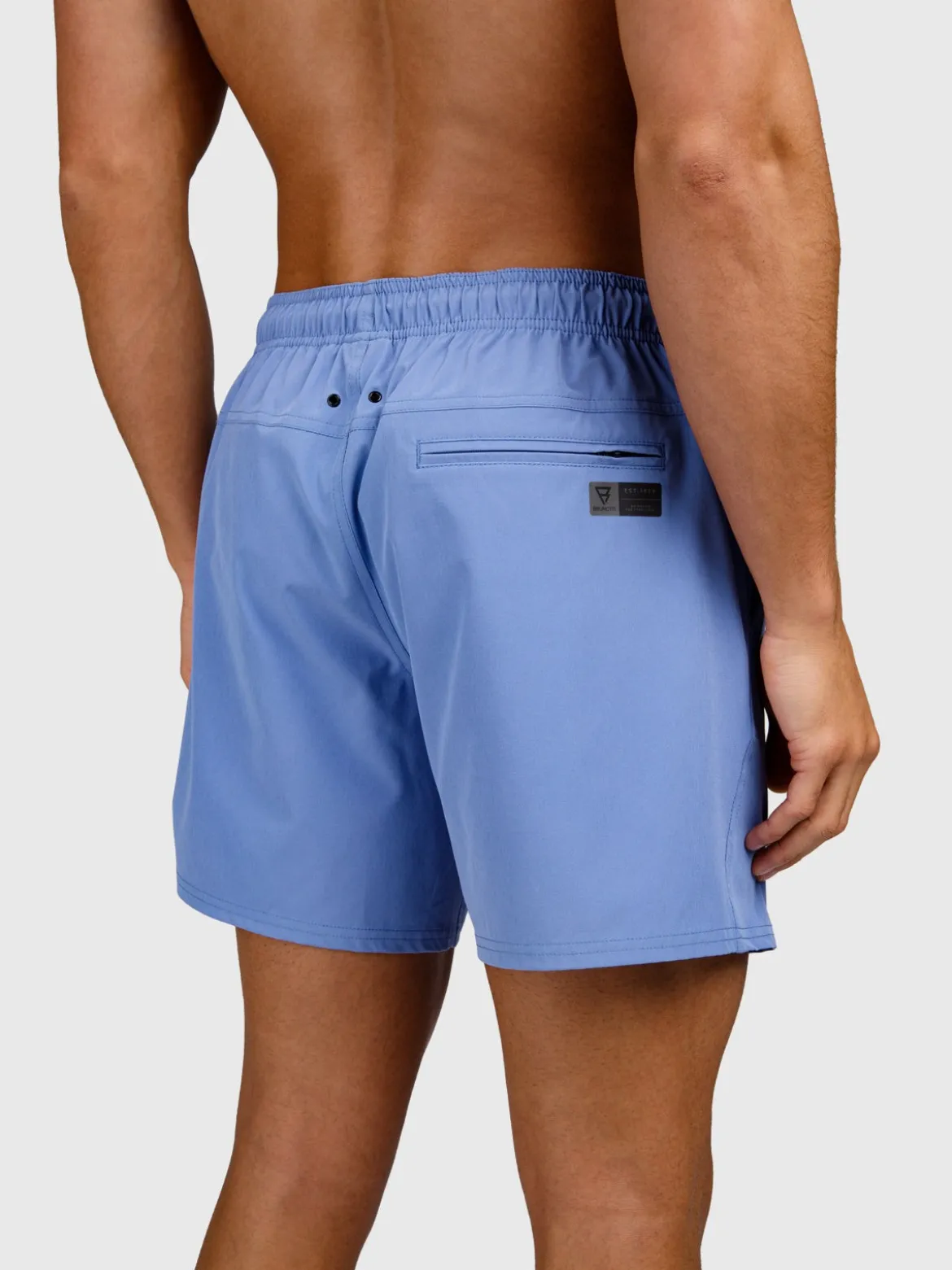 Bru-conic Heren Zwemshort | Grayblue