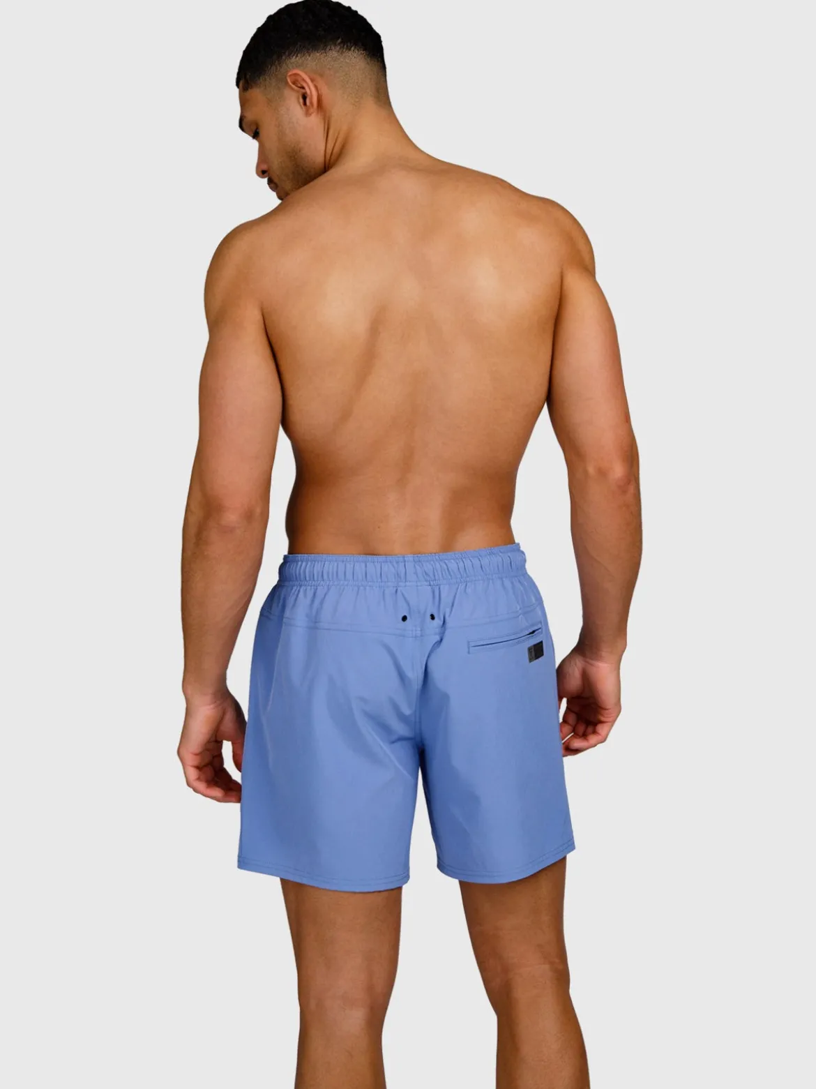 Bru-conic Heren Zwemshort | Grayblue