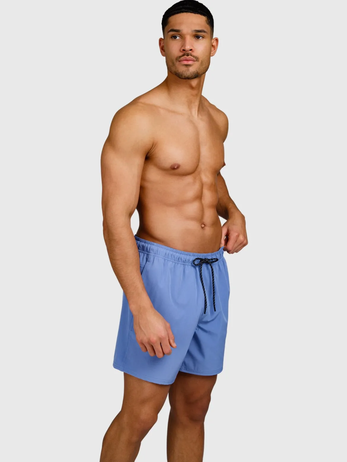 Bru-conic Heren Zwemshort | Grayblue