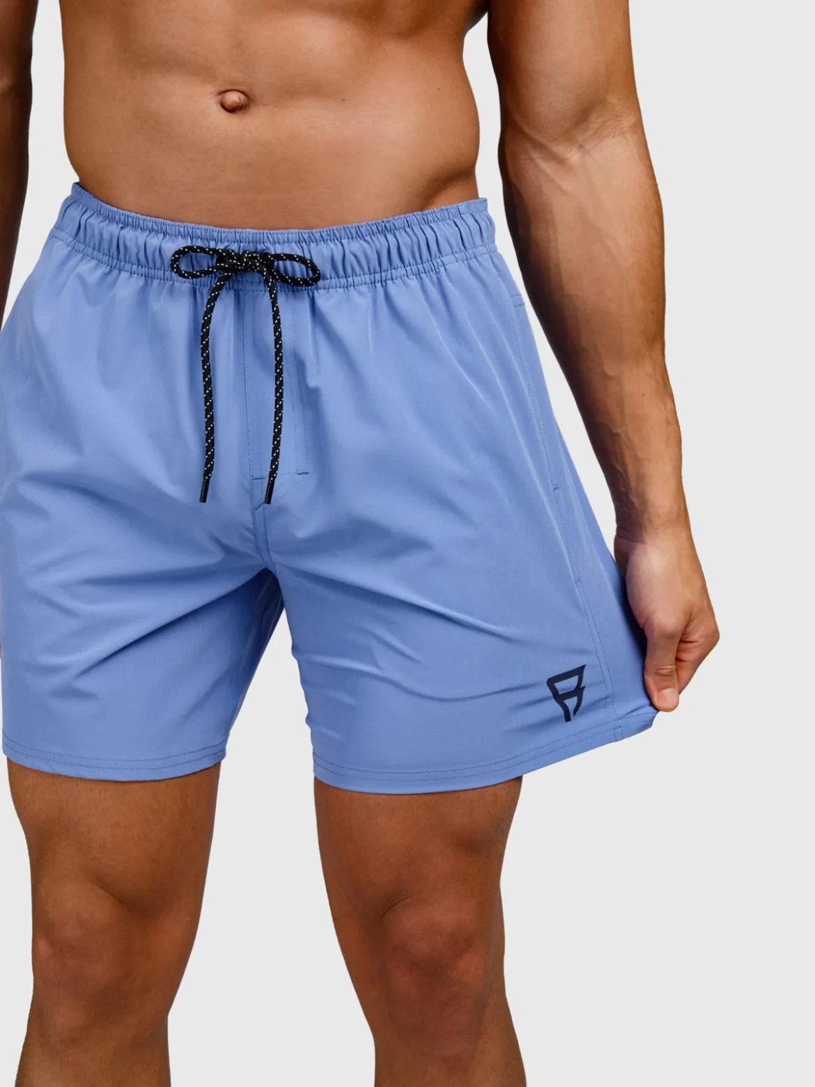 Bru-conic Heren Zwemshort | Grayblue