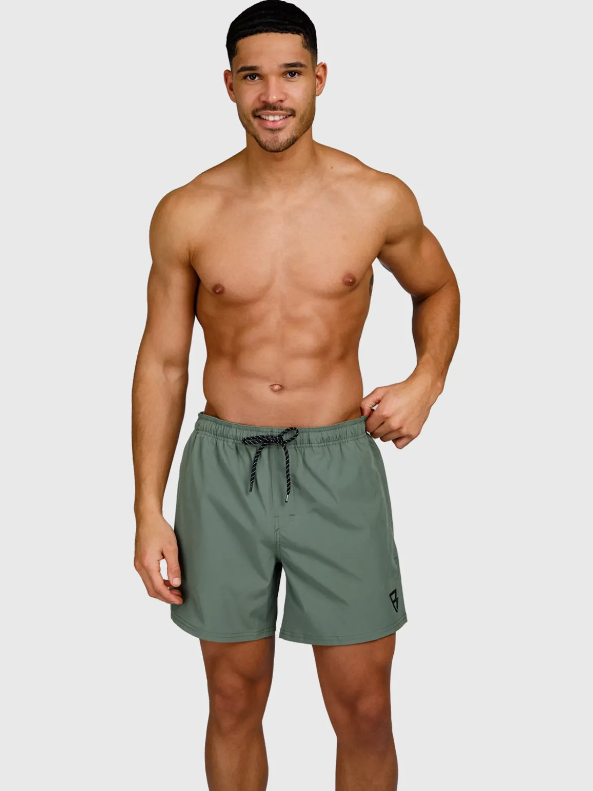 Bru-conic Heren Zwemshort | Groen