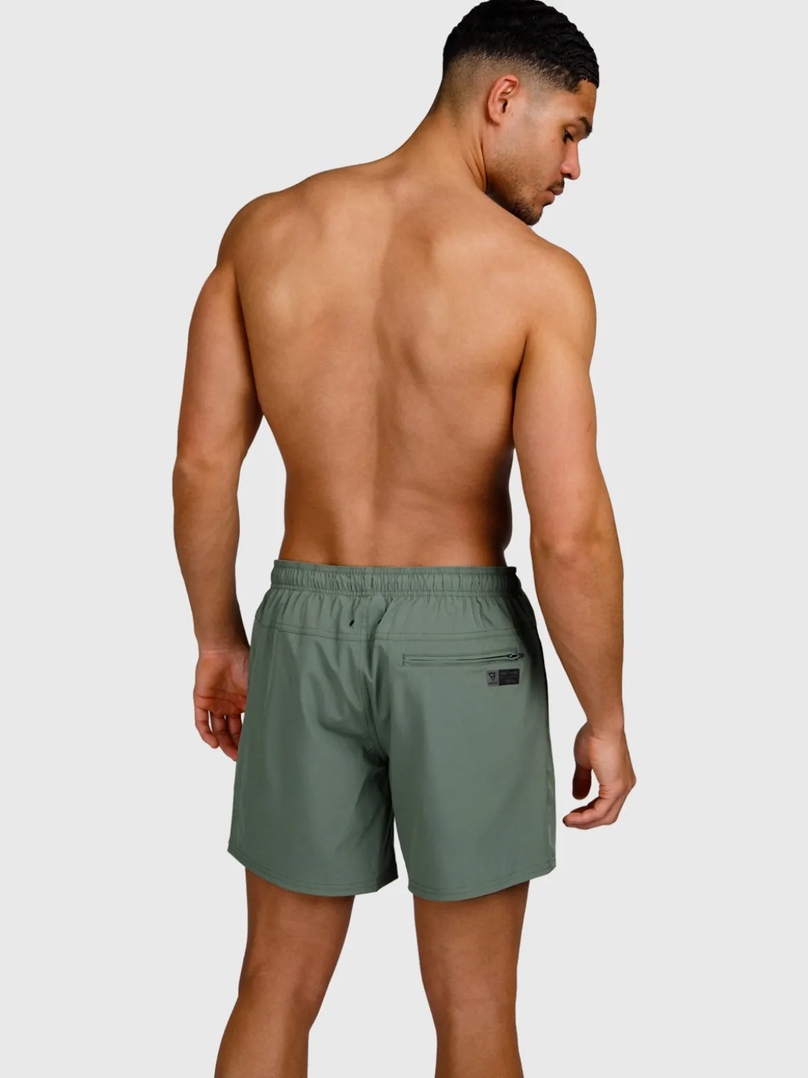 Bru-conic Heren Zwemshort | Groen