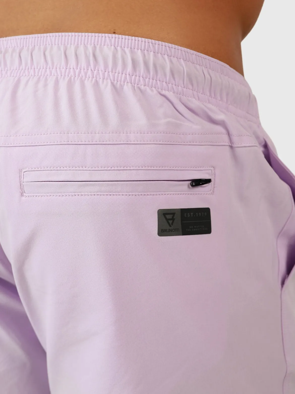 Bru-conic Heren Zwemshort | Lila