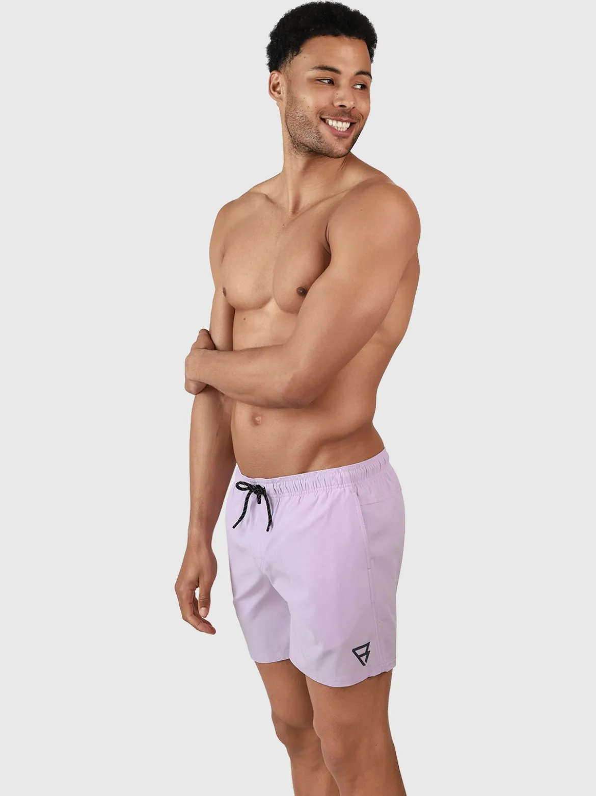 Bru-conic Heren Zwemshort | Lila