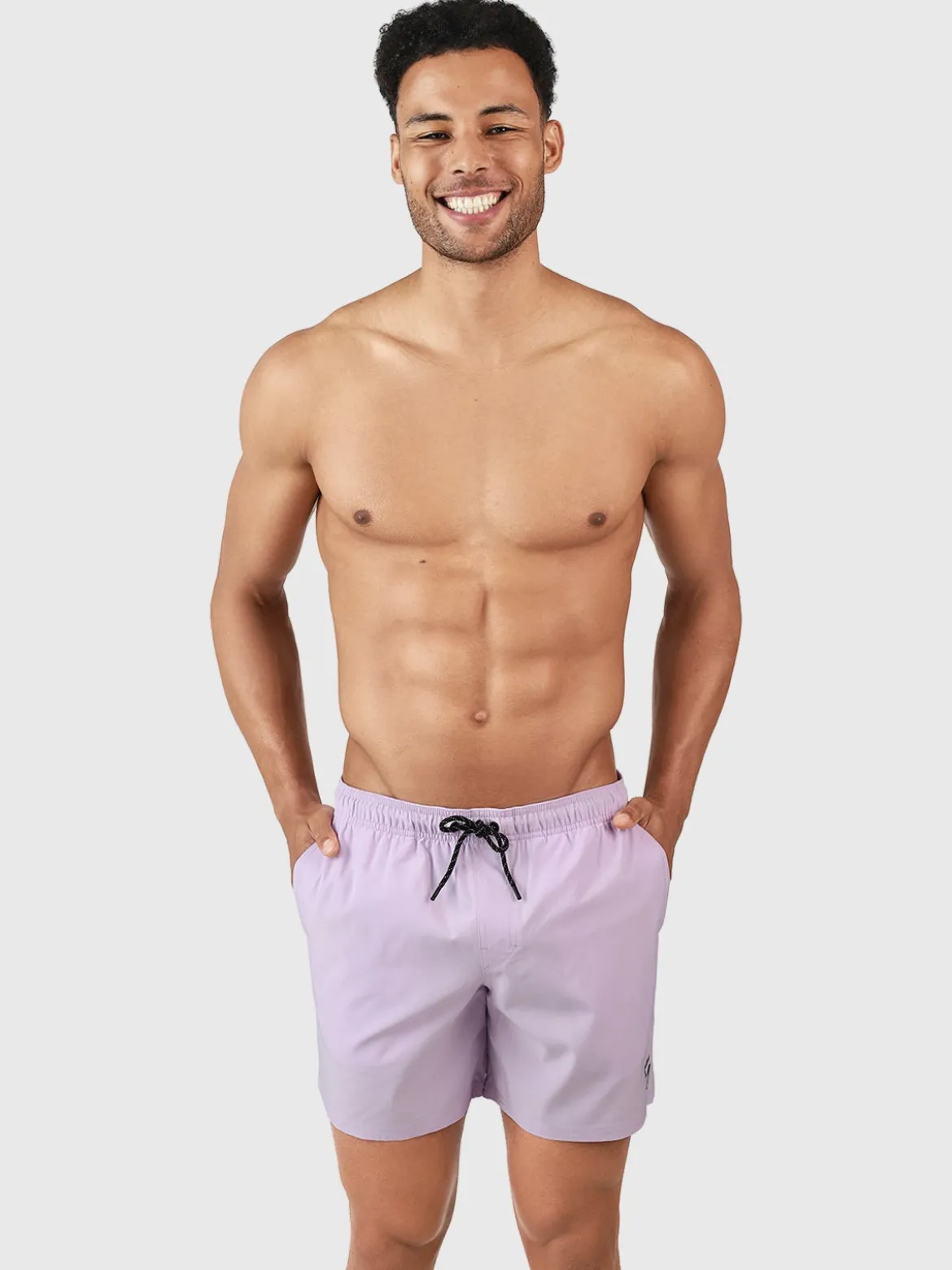 Bru-conic Heren Zwemshort | Lila