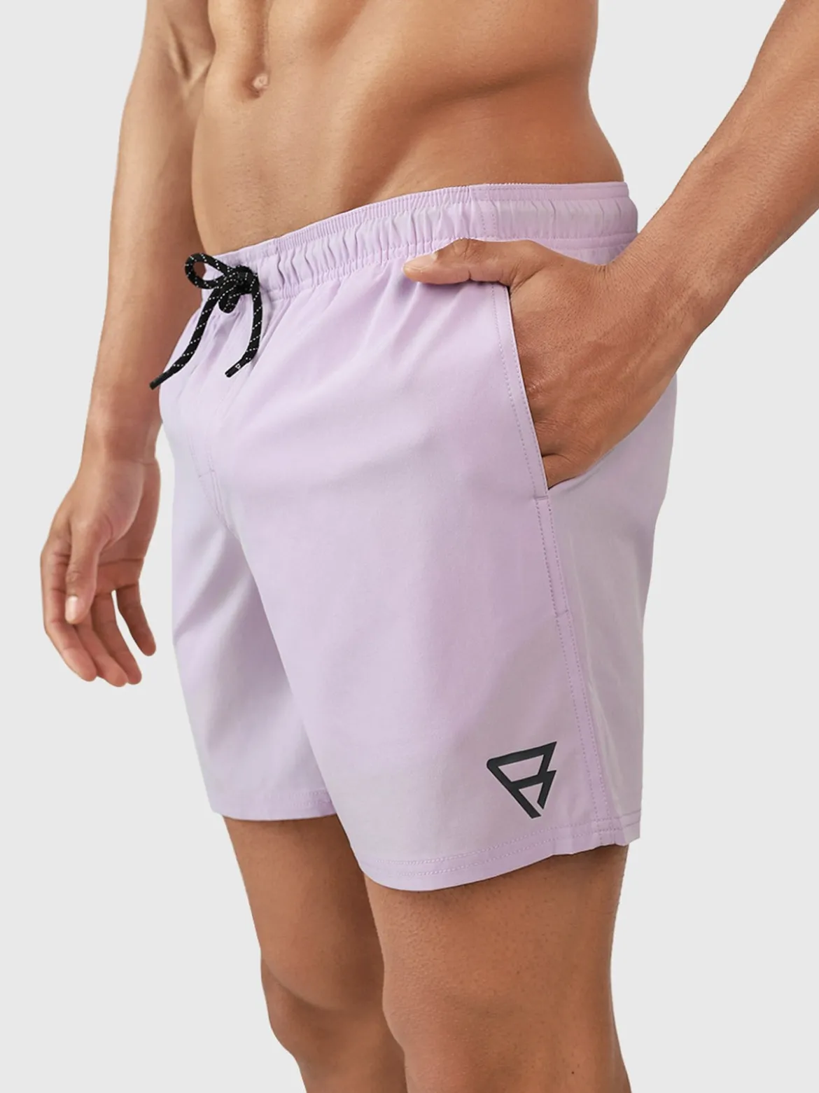 Bru-conic Heren Zwemshort | Lila