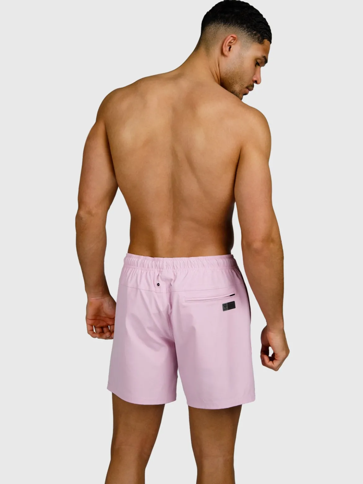 Bru-conic Heren Zwemshort | Mauve Mist