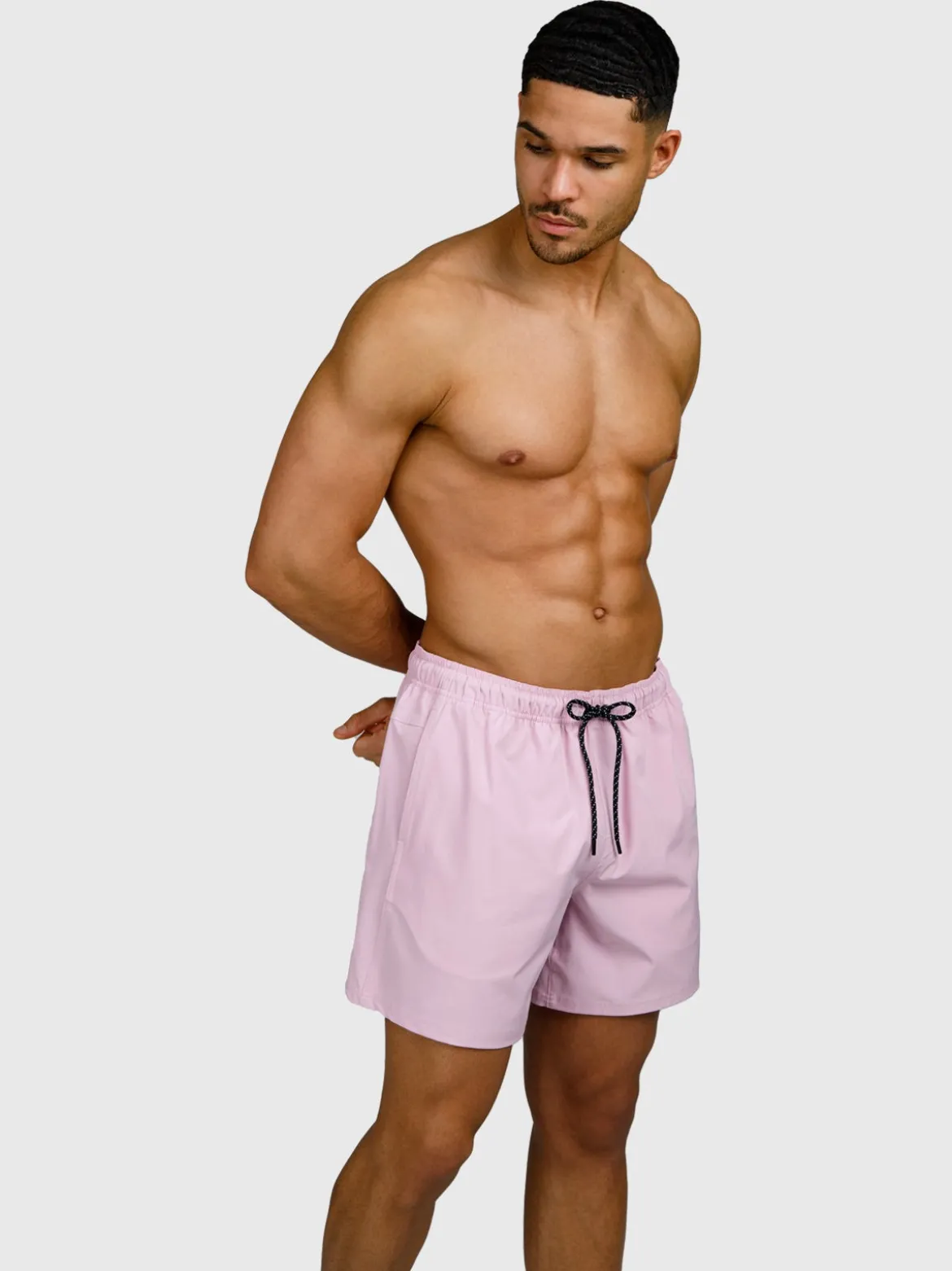 Bru-conic Heren Zwemshort | Mauve Mist