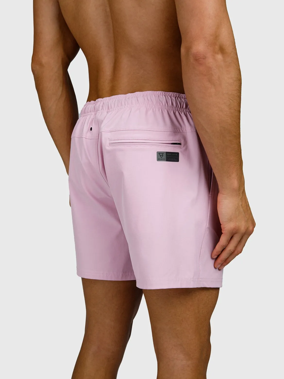 Bru-conic Heren Zwemshort | Mauve Mist