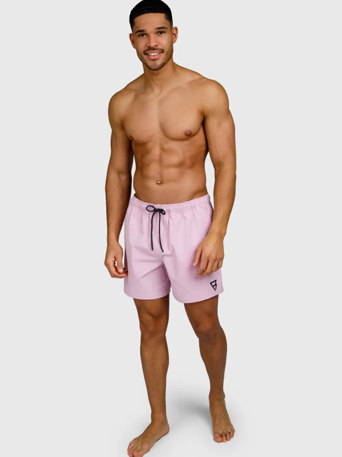 Bru-conic Heren Zwemshort | Mauve Mist