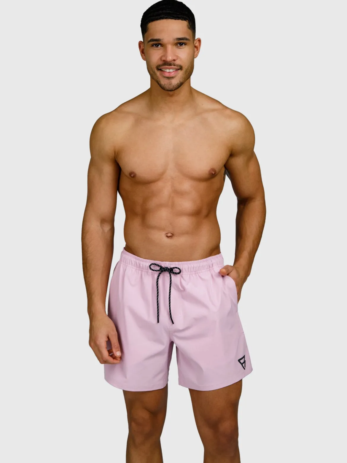 Bru-conic Heren Zwemshort | Mauve Mist