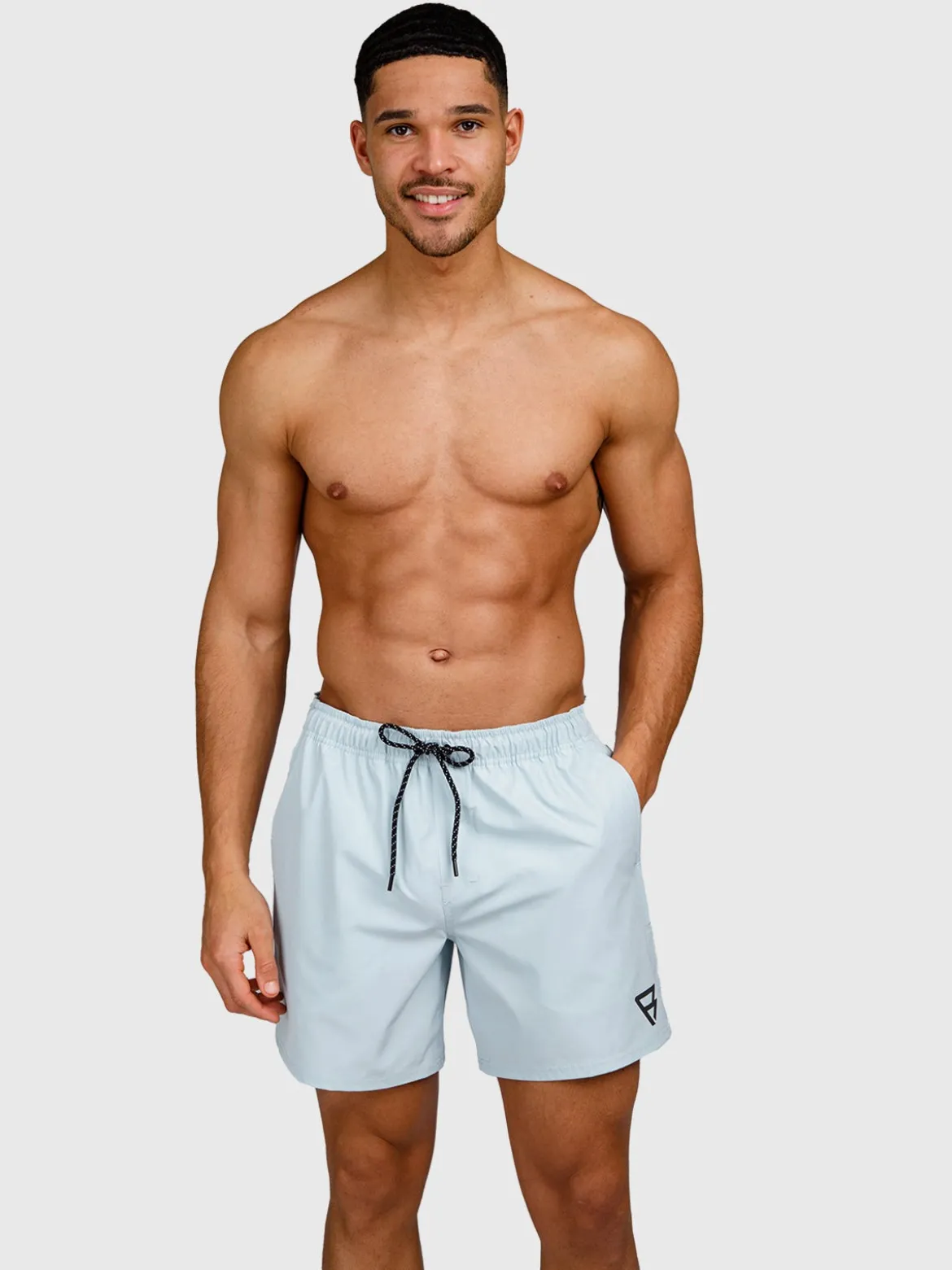 Bru-conic Heren Zwemshort | Mist