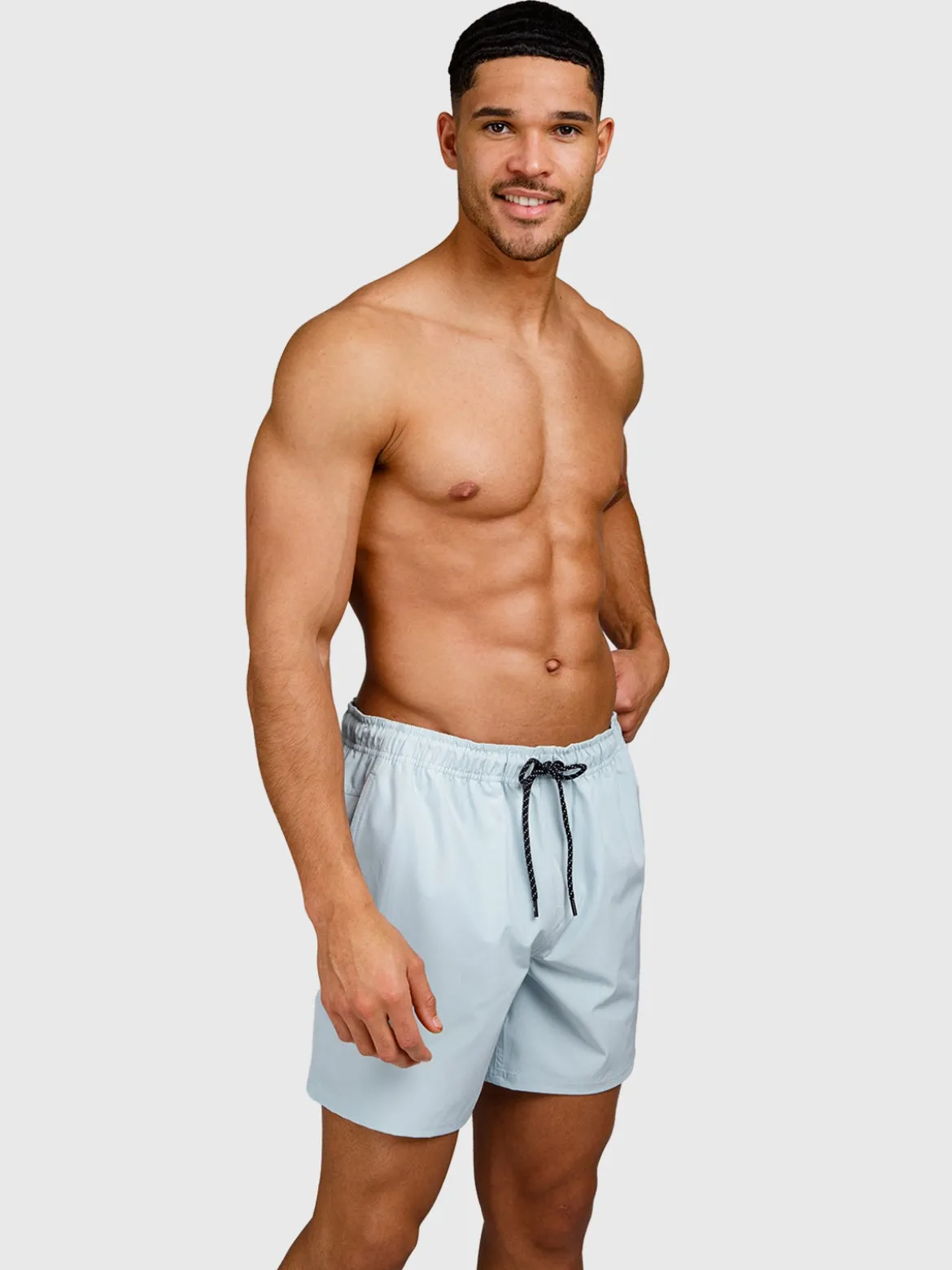Bru-conic Heren Zwemshort | Mist