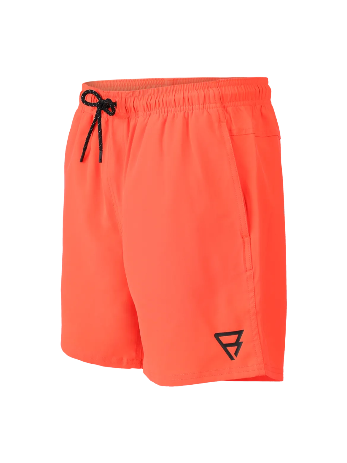 Bru-conic Heren Zwemshort | Neon Oranje