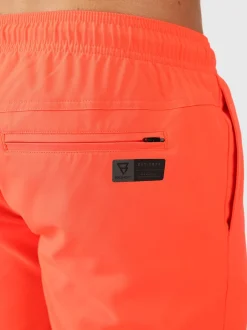 Bru-conic Heren Zwemshort | Neon Oranje