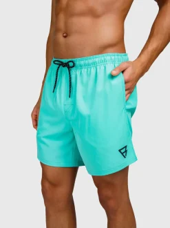 Bru-conic Men Swim Shorts | Carribean Green