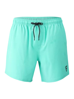 Bru-conic Men Swim Shorts | Carribean Green