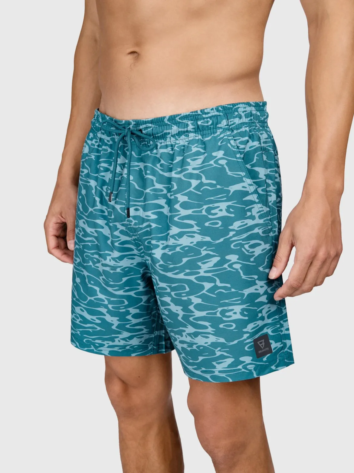 Bru-conic-Reflection Heren Zwem Shorts | Indigo Blue