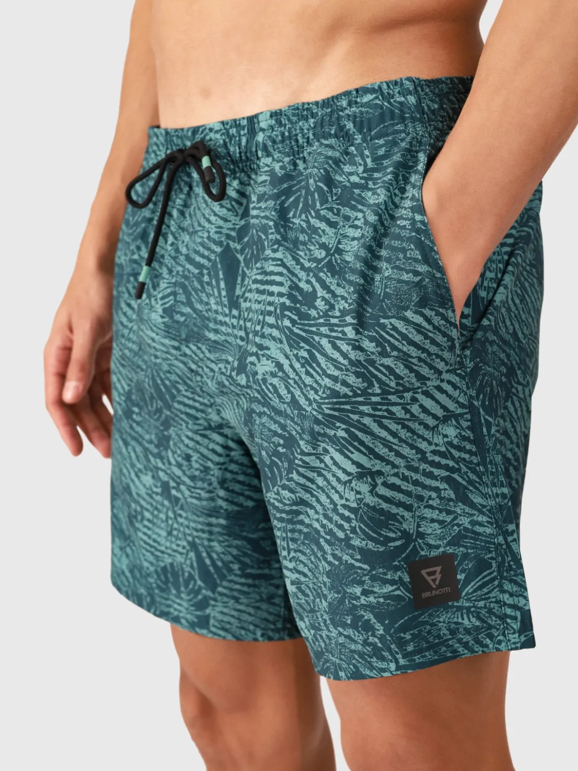 Bru-conic-Reflection Men Swim Shorts | Fuel Green