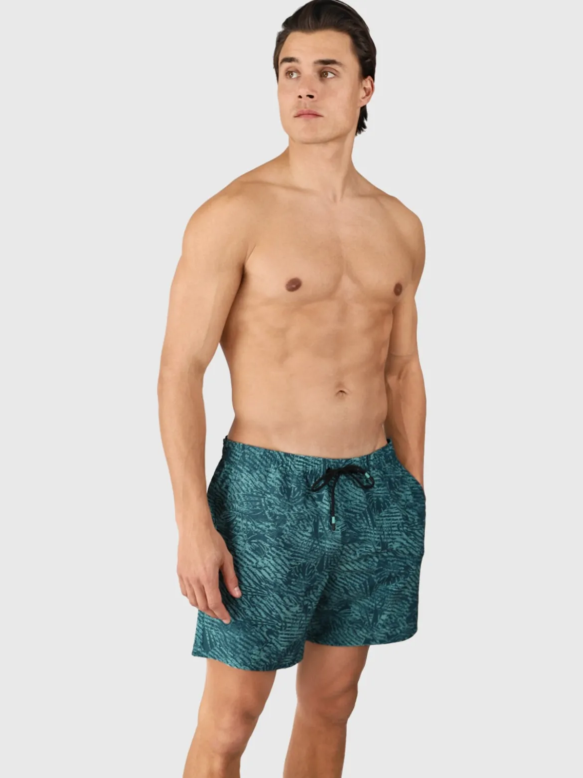 Bru-conic-Reflection Men Swim Shorts | Fuel Green