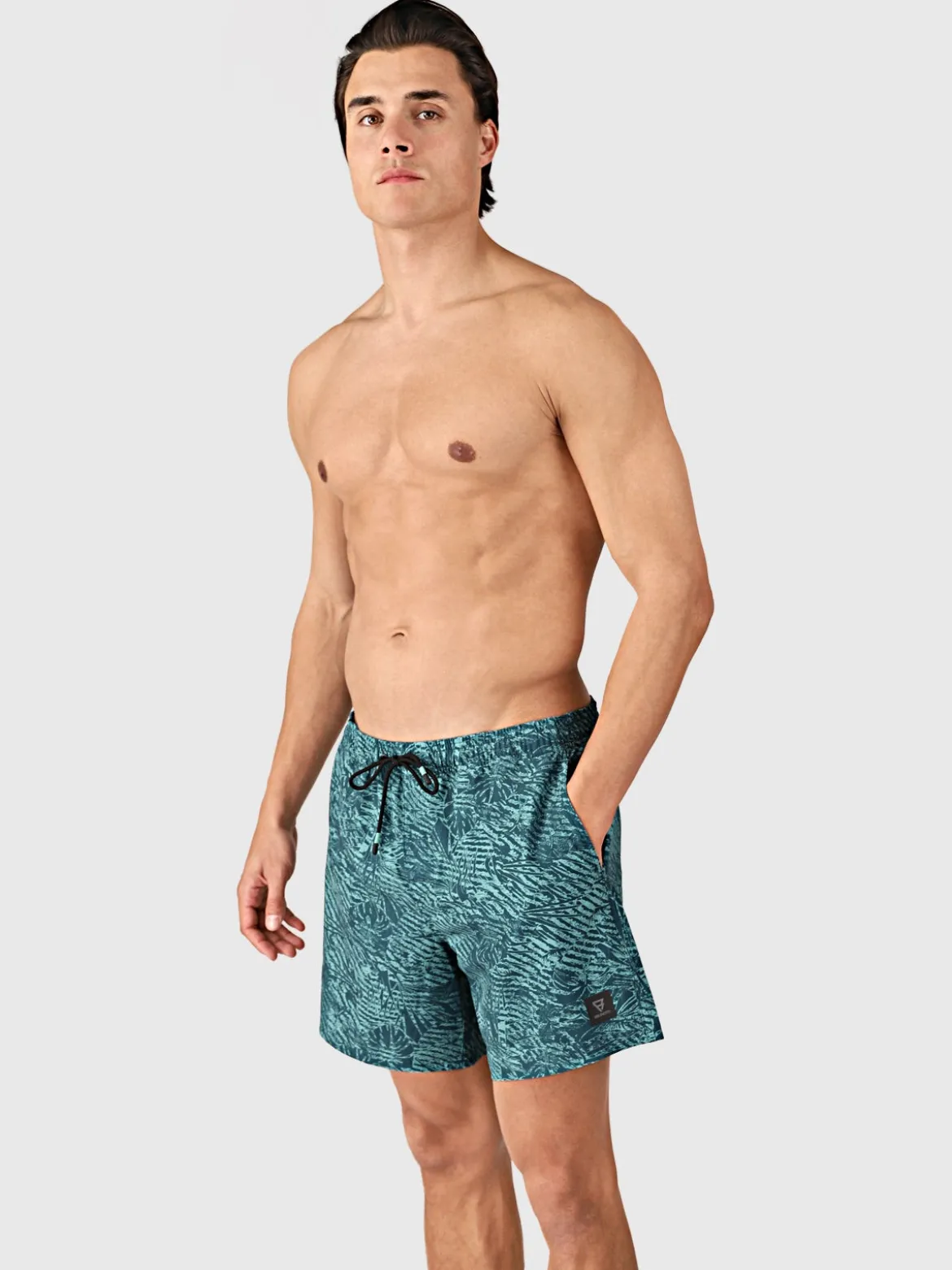 Bru-conic-Reflection Men Swim Shorts | Fuel Green