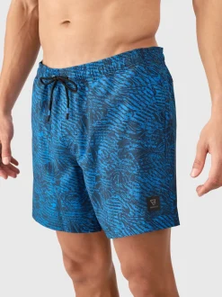 Bru-conic-Reflection Men Swim Shorts | Night Blue